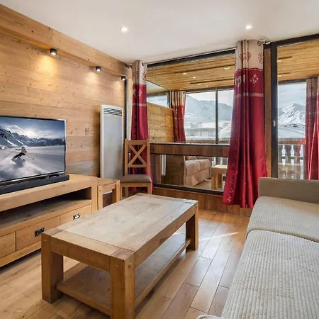 Cozy Renovated With Panoramic Mountain View Val Thorens